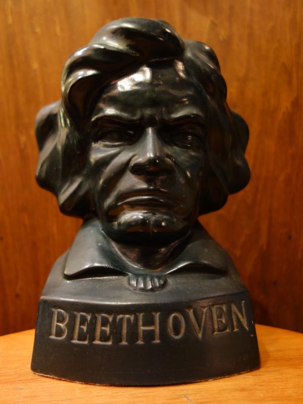 ビンテージベートーヴェン置物　ベートーベン胸像　LCM 7325（2）