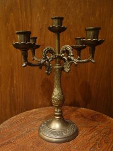 Italian brass candle holder 5