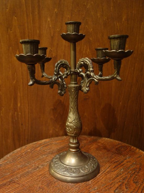 Italian brass candle holder 5