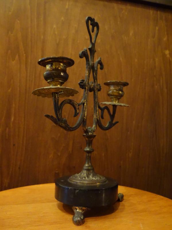 イタリア製真鍮燭台　キャンドルスタンド　LCM 7339（3）