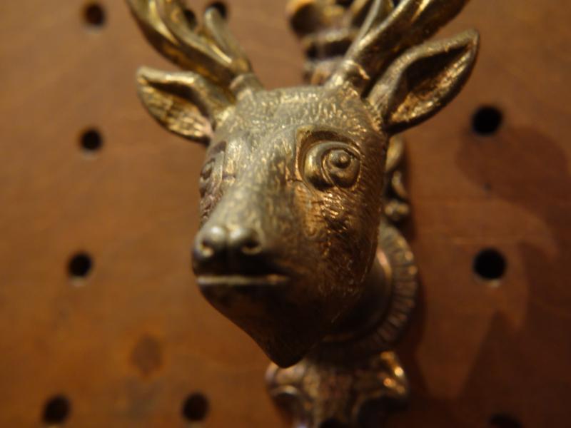鹿の顔フック　動物壁フック　LCM 7340（6）