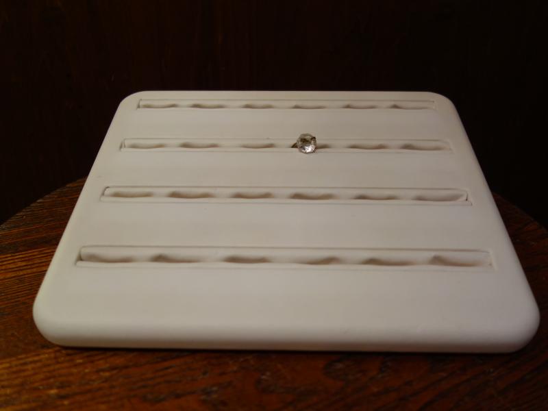 インテリア・ディスプレイ雑貨 アクセサリーケース LCM 7424 Italian white ring display holder(2)