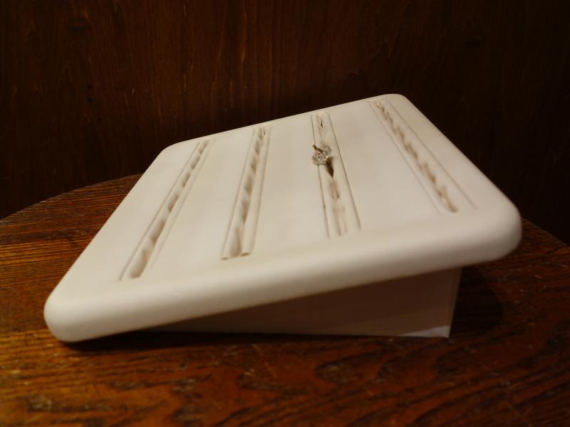 インテリア・ディスプレイ雑貨 アクセサリーケース LCM 7424 Italian white ring display holder(5)