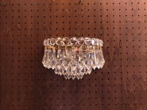 Austrian crystal glass bracket lamp 2灯