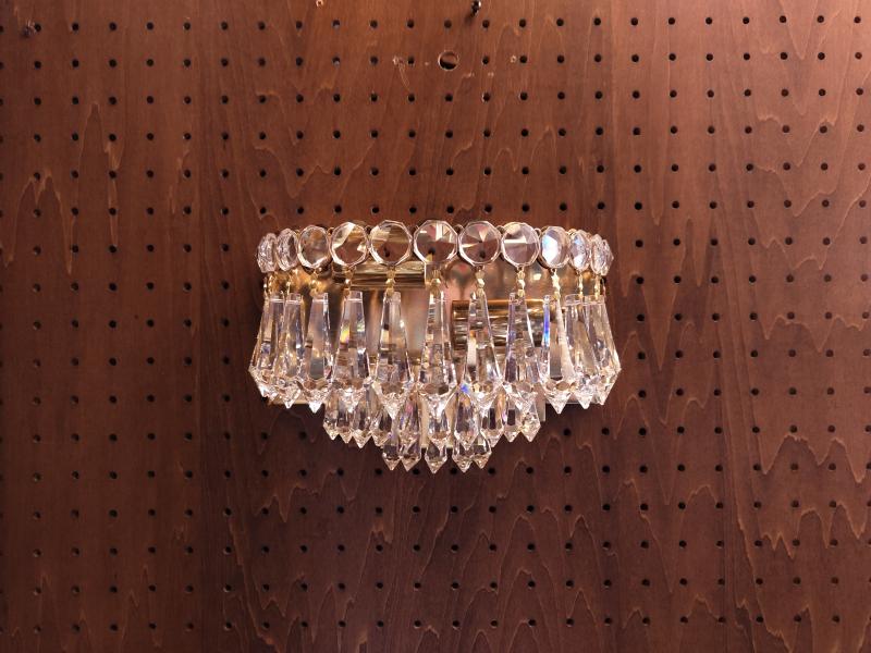 Austrian crystal glass bracket lamp 2灯