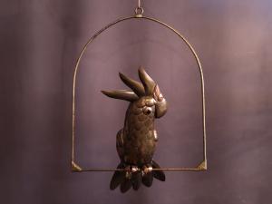 Hanging parrot object