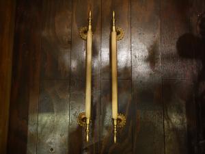 brass door handle 2P SET