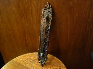 Italian brass door handle