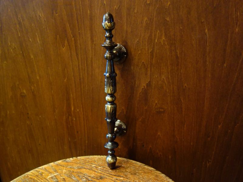 Italian brass door handle