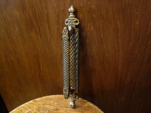 Italian brass door handle