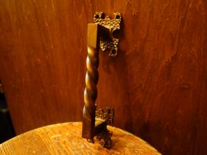 Italian brass door handle