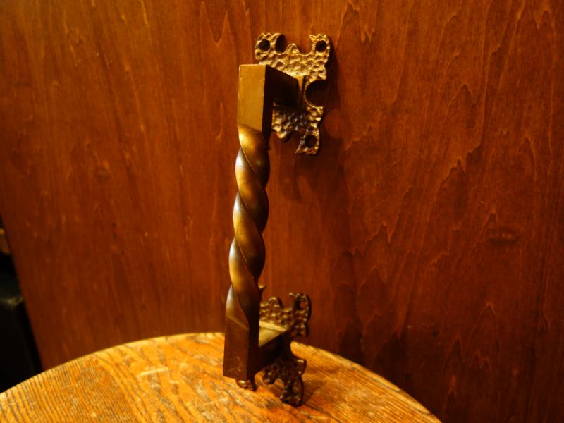 Italian brass door handle