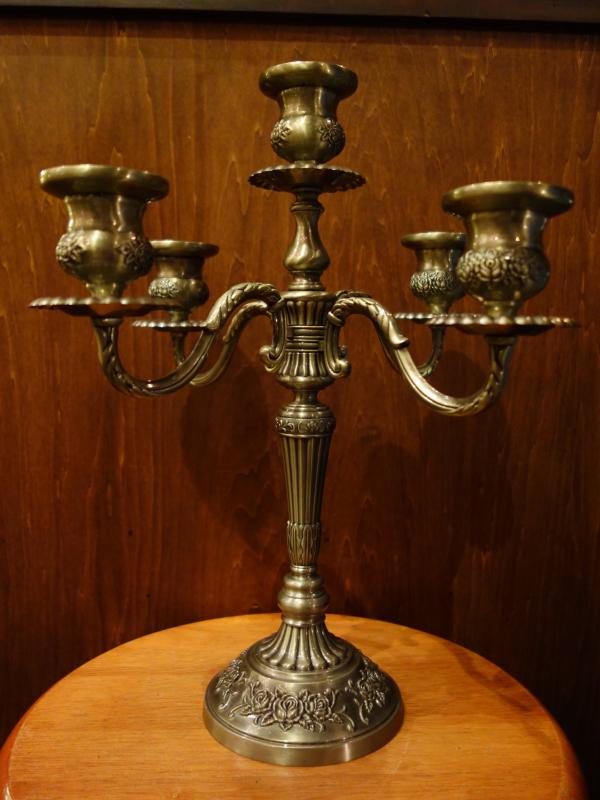 silver candle holder 5