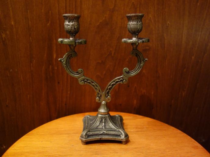 Italian silver candle holder 2
