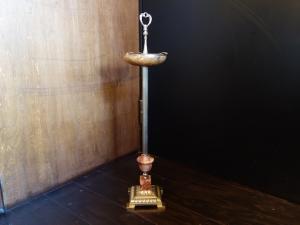 Italian marble ashtray stand