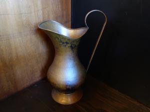 Italian brass umbrella stand