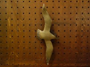 Italian brass seagull door knocker