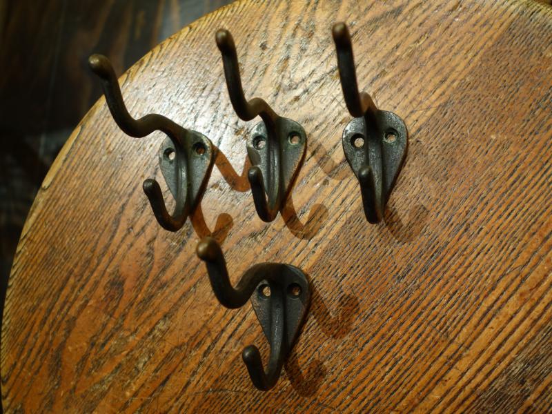 hat coat hook
