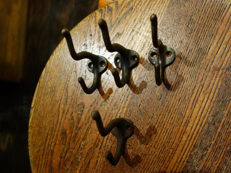 hat coat hook