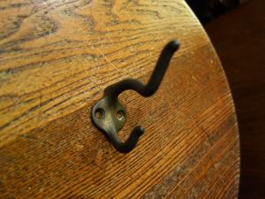 hat coat hook
