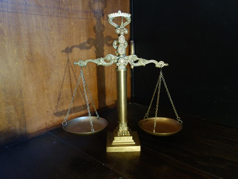 Italian brass balance