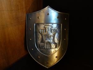 Spanish shield emblem ornament
