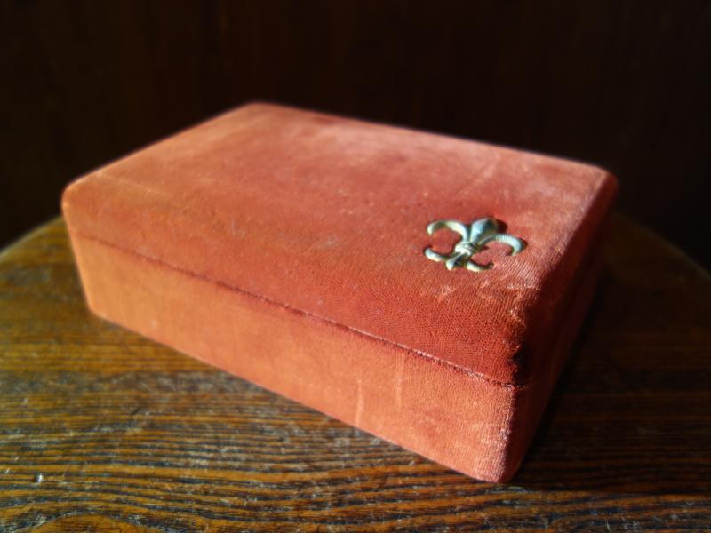 Italian velvet jewelry display box