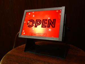 OPEN sign light