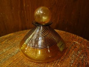 Italian MURANO glass bottle
