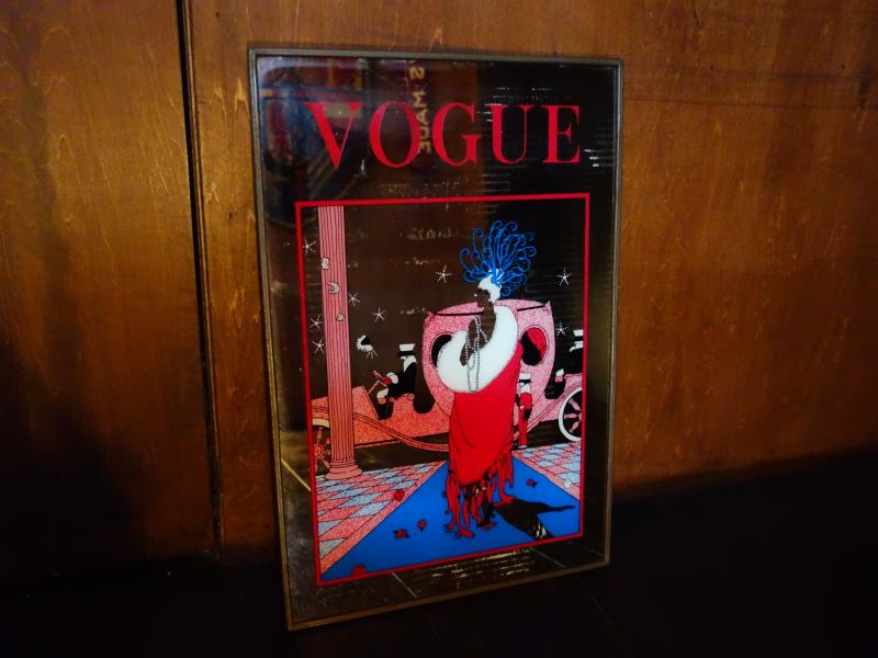 French VOGUE mirror wall ornament