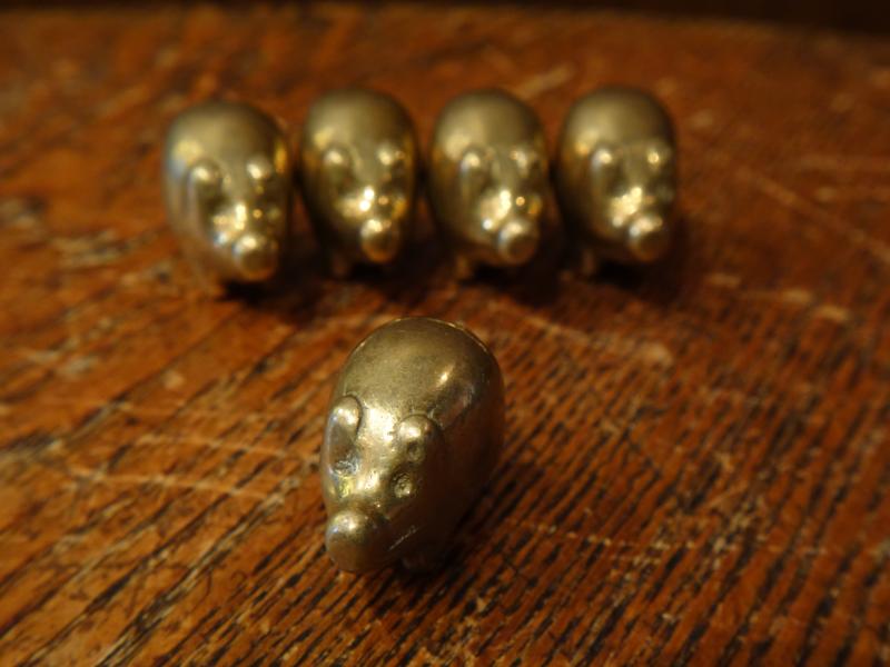 Italian brass pig