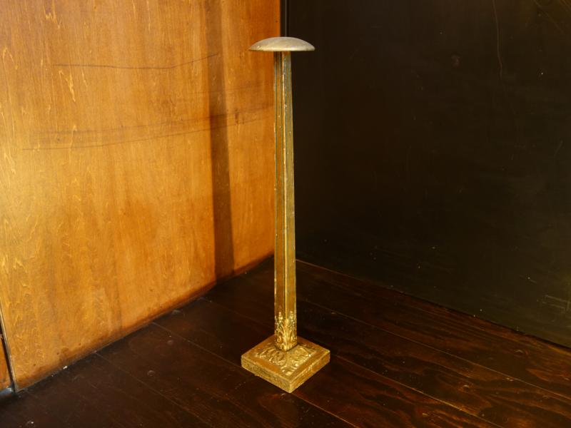 Italian wood hat display stand