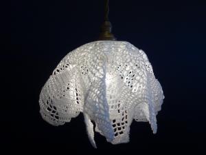French lace pendant light 1灯