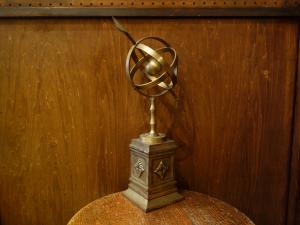 Italian brass armillary sphere