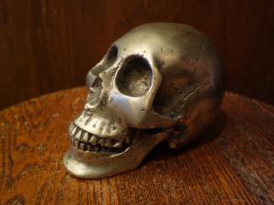 Italian brass skull