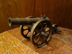 Italian brass cannon