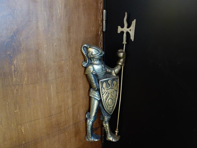 knight emblem wall ornament