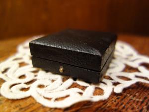 English black jewelry display case