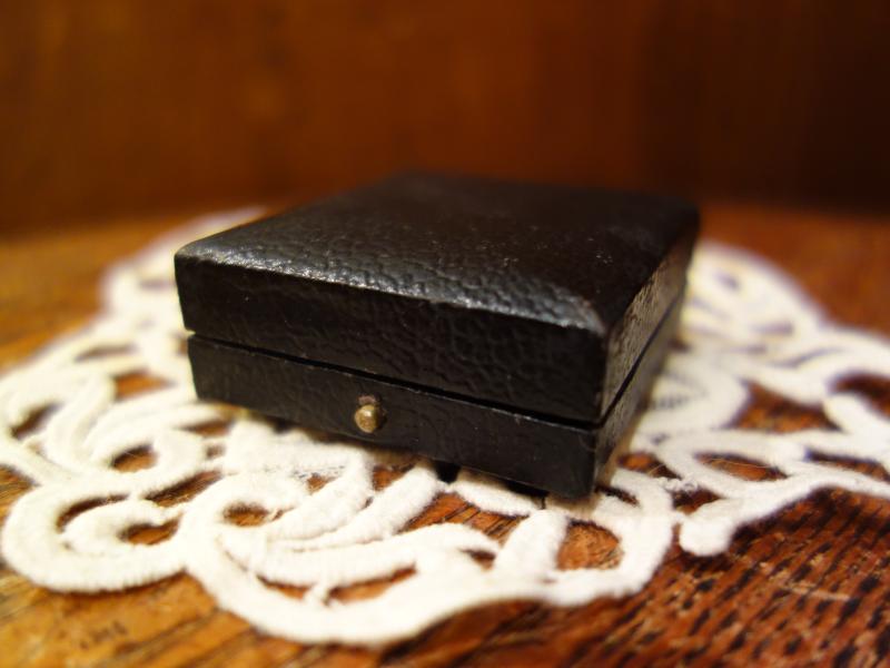 English black jewelry display case