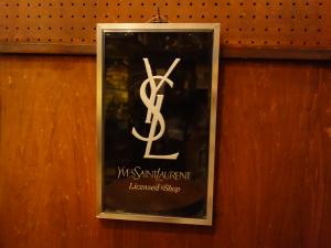 YSL wall ornament