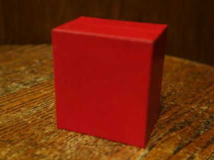 レトロ赤ジュエリーケース LCM 7753(C1)