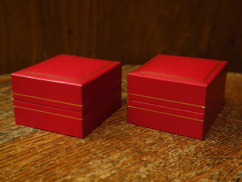 レトロ赤ジュエリーケース LCM 7754(3)