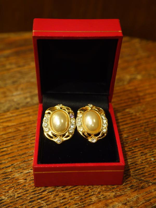 レトロ赤ジュエリーケース LCM 7754(4)