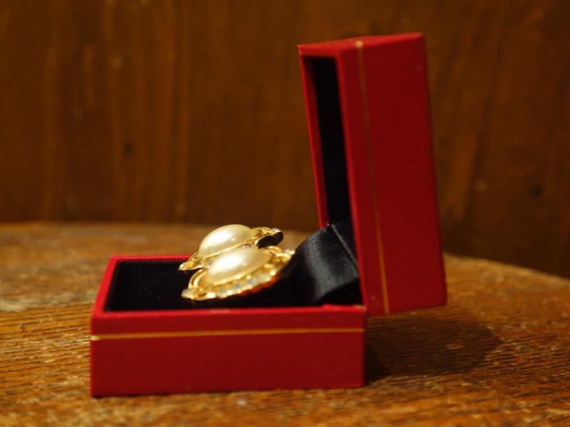 レトロ赤ジュエリーケース LCM 7754(5)