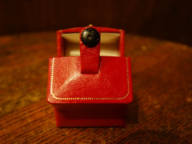 レトロ赤リングケース LCM 7756(3)