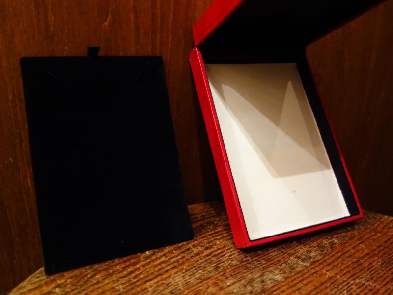 レトロ赤ジュエリーケース LCM 7757(5)