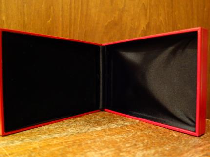 レトロ赤ジュエリーケース LCM 7757(C3)