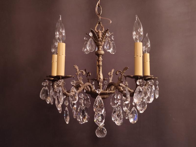 スペインシャンデリア 真鍮フレームクラシックデザイン BFM 0145(3)