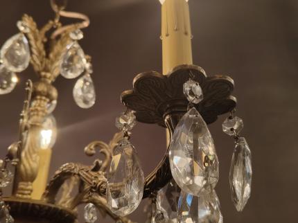 スペインシャンデリア　真鍮フレームクラシックデザイン　BFM 0145（C3）