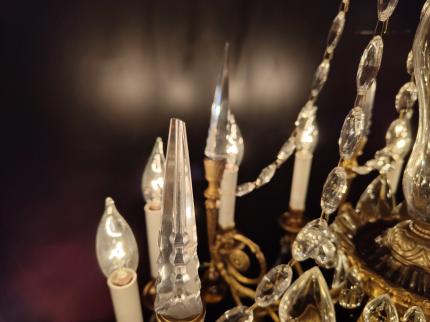 フランス製高級クラシックシャンデリア　BFM 0143（C2）